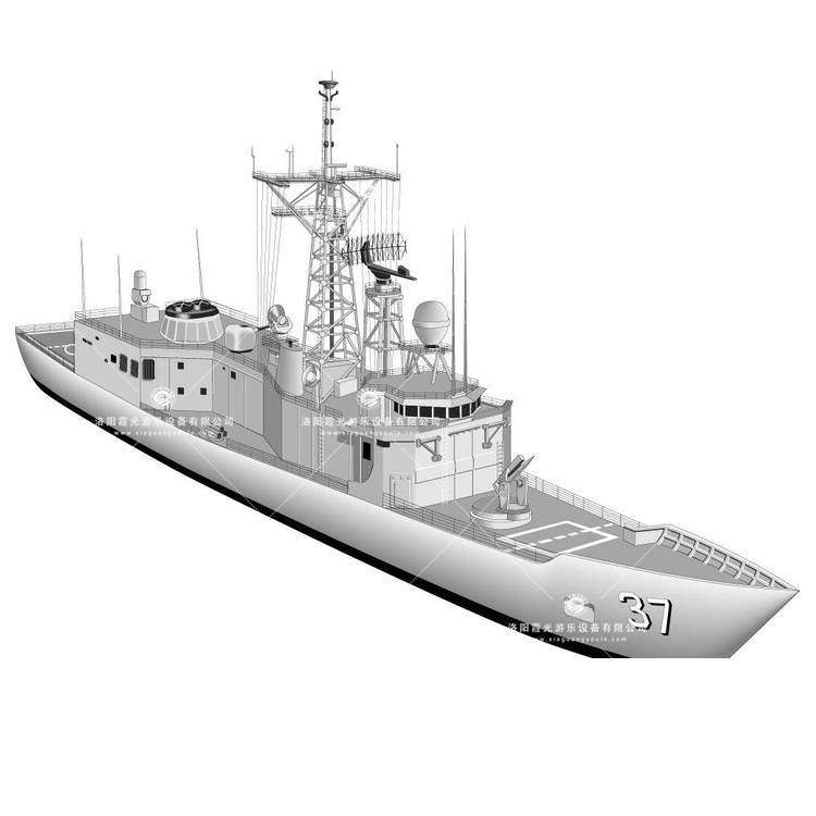 西乡塘充气侦查船模型
